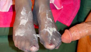 CREAMEDFEET feet full of cum